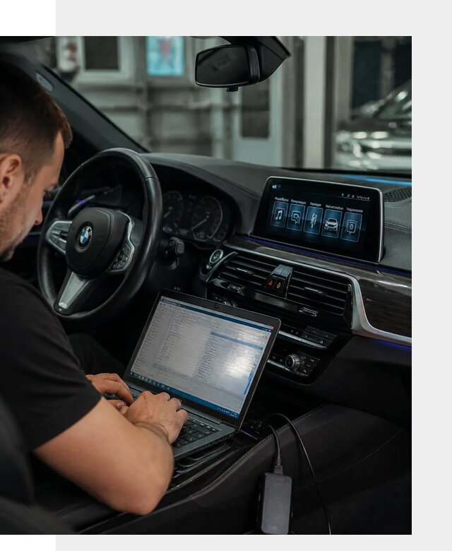 Русификация мультимедиа BMW для авто под ключ в Долгопрудном