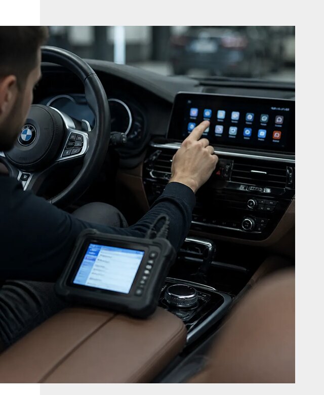 Установка приложений и мультимедиа сервисов BMW в Долгопрудном