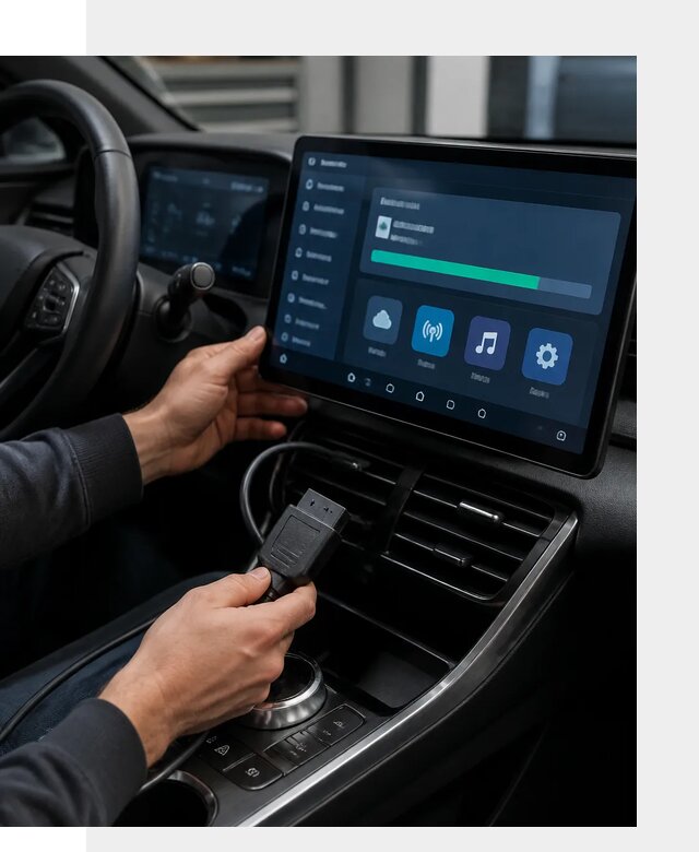 Установка приложений BYD для автомобиля под ключ в Долгопрудном
