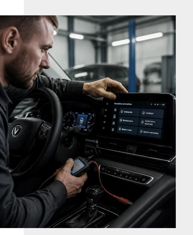 Русификация Changan CS55 и мультимедиа под ключ в Долгопрудном
