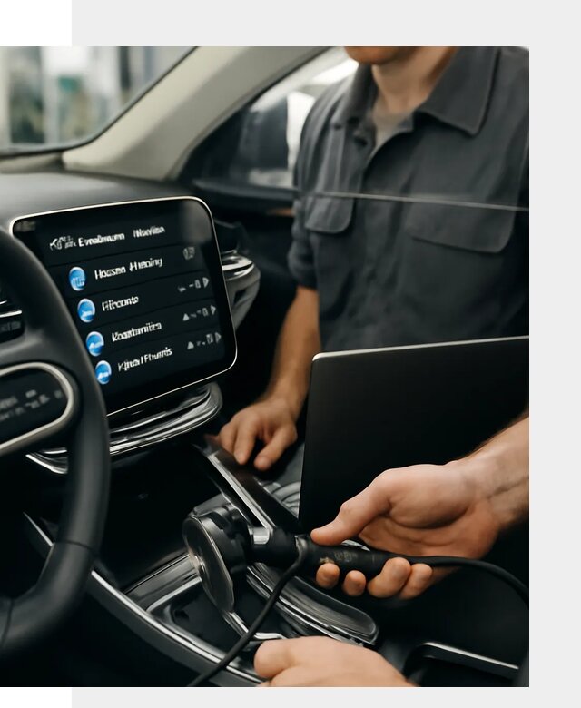 Установка приложений Geely для мультимедиа автомобиля в Долгопрудном