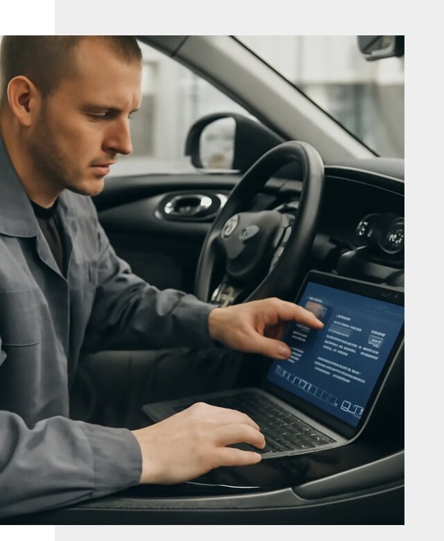 Русификация приборной панели автомобиля Lynk Co в Долгопрудном