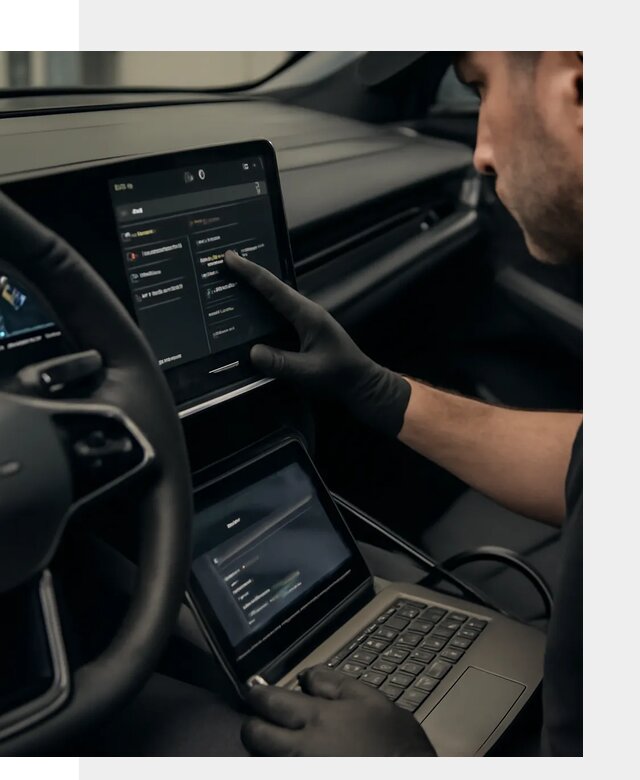 Русификация приборной панели Rising автомобиля в Долгопрудном
