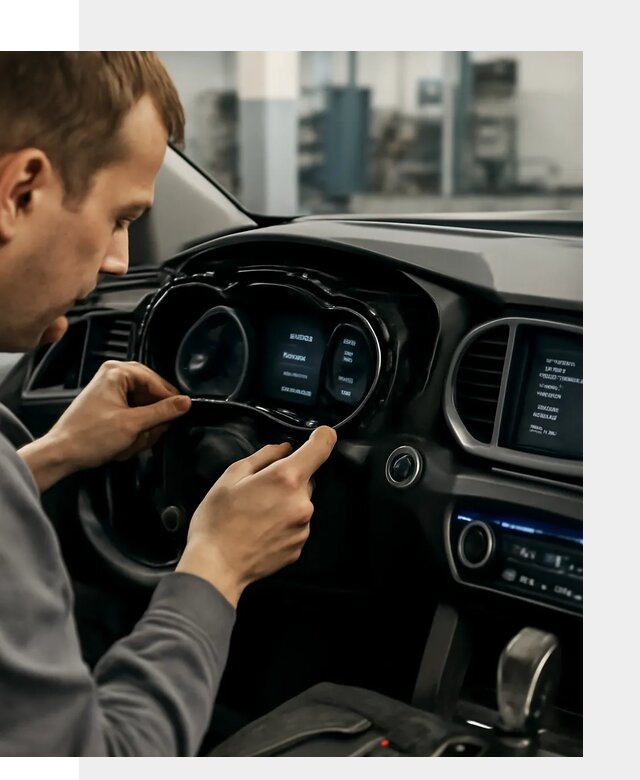 Русификация приборной панели автомобилей Hyundai в Долгопрудном
