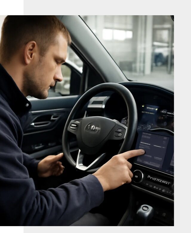 Русификация SsangYong Korando в Долгопрудном под ключ для авто