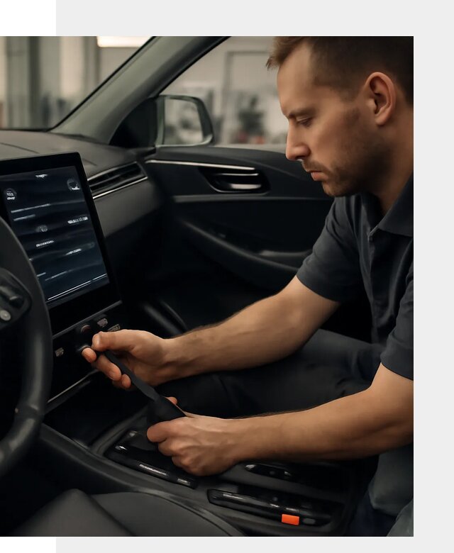 Восстановление автомобиля после русификации в Долгопрудном
