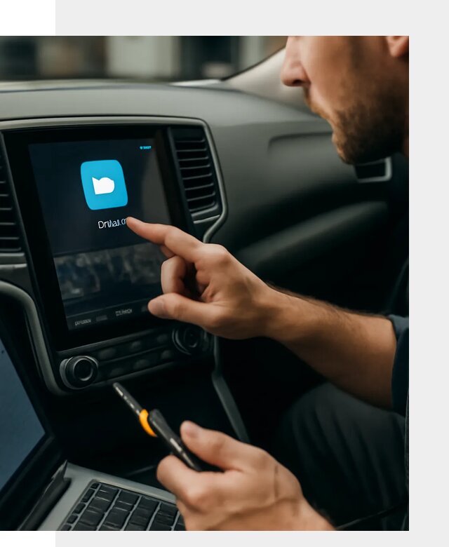 Установка VK Видео на штатный экран автомобиля в Долгопрудном