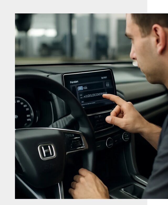Русификация панели приборов Honda в Долгопрудном по цене 5073 ФастМобиль-Длг