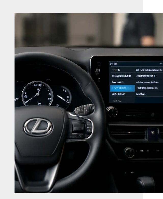 Русификация приборной панели Lexus в Долгопрудном по 5580 р. | ФастМобиль-Длг