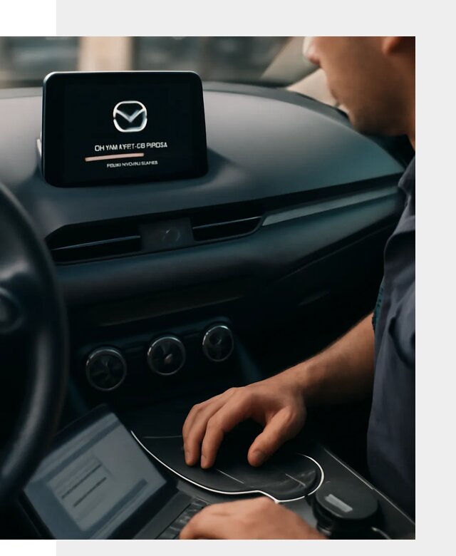 Установка приложений Mazda на мультимедийную систему в Долгопрудном