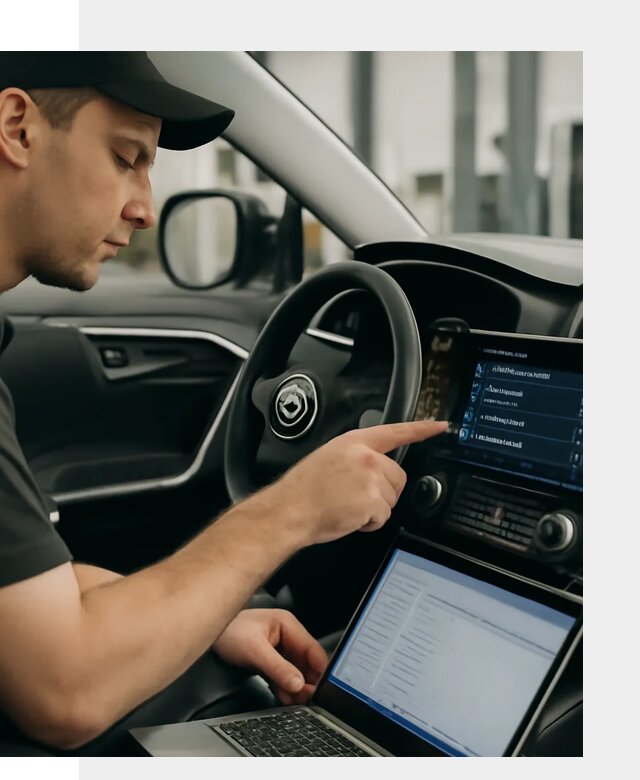 Русификация мультимедиа Toyota для автомобилей в Долгопрудном